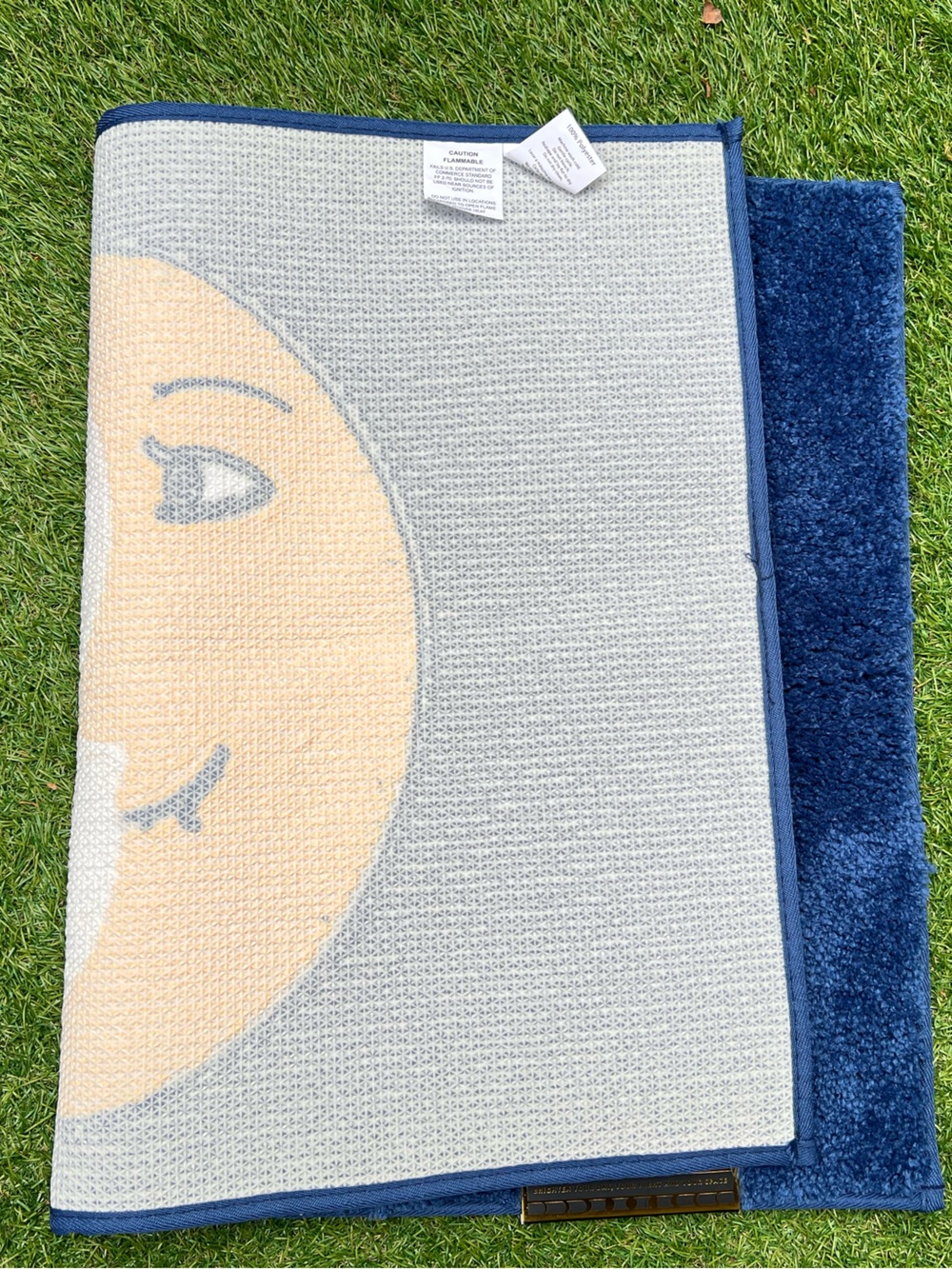 Celestial Sun Moon Bath Rug - Picture 2 of 3